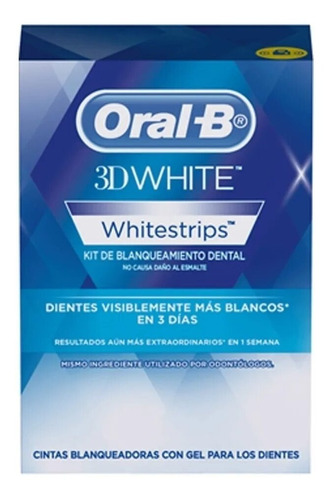 Tiras Blanqueadoras Oral B 3d Whitestrips X 28 Tiras