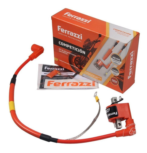 Kit Bobina Y Cable Competicion Ferrazzi 90º Bajaj Rouser 135