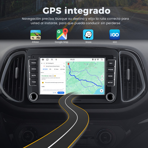 Autoestéreos 7 In Passat Vw Golf Android Carplay 2+32g 9070
