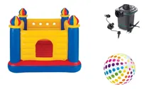 Comprar Trampolin Inflable Brincolin Castillo 175x175x135cm 3-6 Años