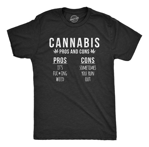 Polera Para Hombre Cannabis Pros And Cons Funny Weed 420 S