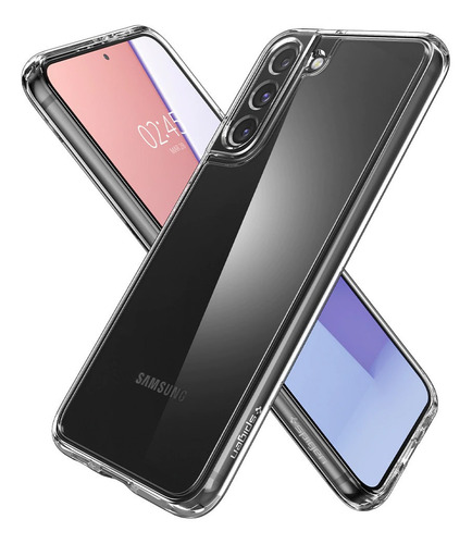 Imagem 5 de 5 de Capa Spigen Ultra Hybrid Clear Para Samsung Galaxy S22