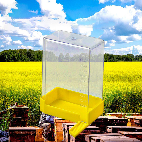 Beehive Bee Feeder Equipo De Apicultura Transparente Con