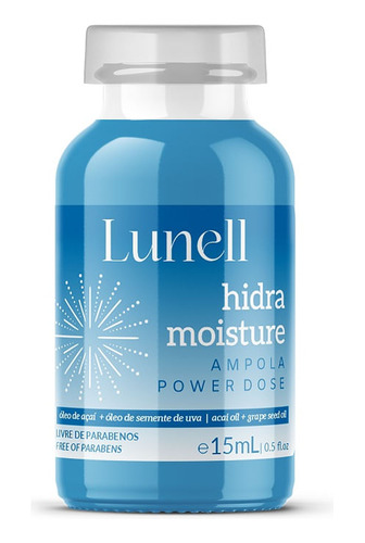 Ampola Power Dose Lunell Hidra Moisture 15ml