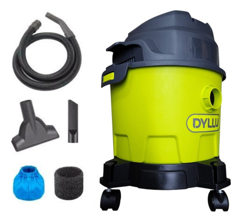 Aspiradora Polvo Liquido 10 Litros 1000w Dyllu By Total