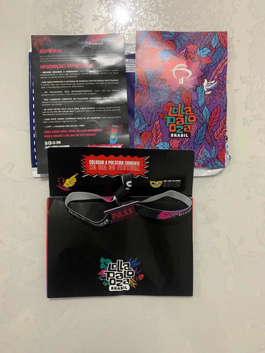 1 Ingresso - Lollapalooza 2021 Pass 3 Dias