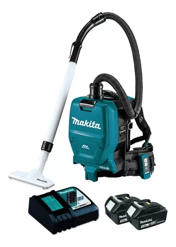 Aspiradora Inalámbrica Mochila 36v Dvc261z Makita 2xbat Carg