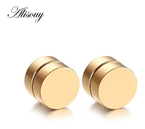 2 Aretes Piercing Magnético Tipo Expansor (6,8,10 Mm) Oferta