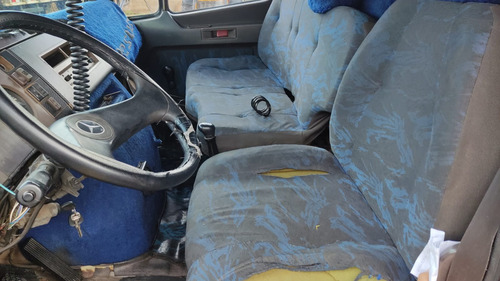 Mercedes Benz/mb L 1214, Ano 1990, Bege, Bau Side