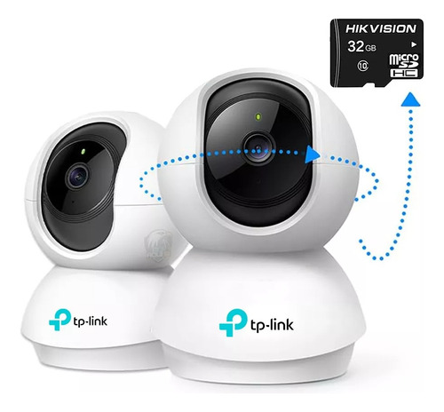 Camara Seguridad Tp-link C210 Int360 Wifi Alexa Googl 2-pack