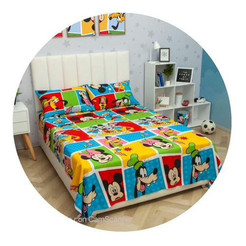 Sabanas Mickey Mouse Semidoble 120x190 Disney