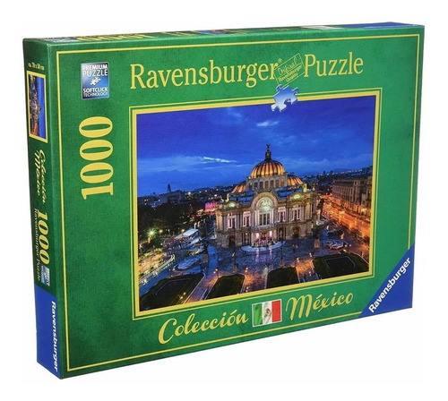 Rompecabezas Ravensburger Palacio de Bellas Artes de 1000 Piezas +14