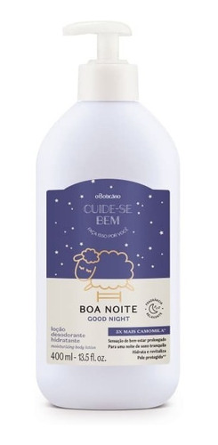 Imagem 2 de 4 de Kit Combo Loção Hidratante Cuide-sebem Boa Noite 400ml Refil