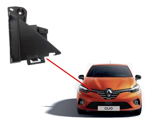 Soporte Derecho Interno Máscara Frontal Renault Clio 2022