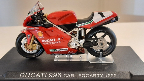 Miniatura Moto Ducatti 996 1999 1:32 Ixo