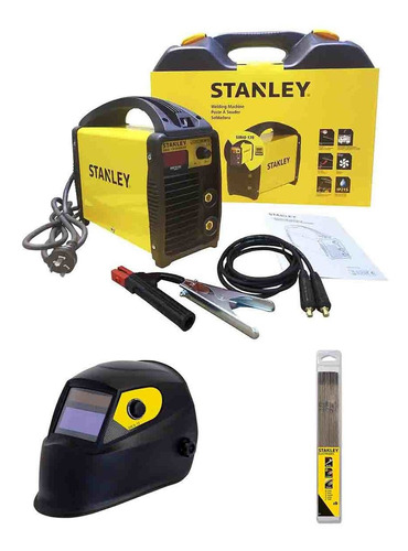 Soldadora Inverter Stanley Sirio 170 + Maletín Mascara Elec