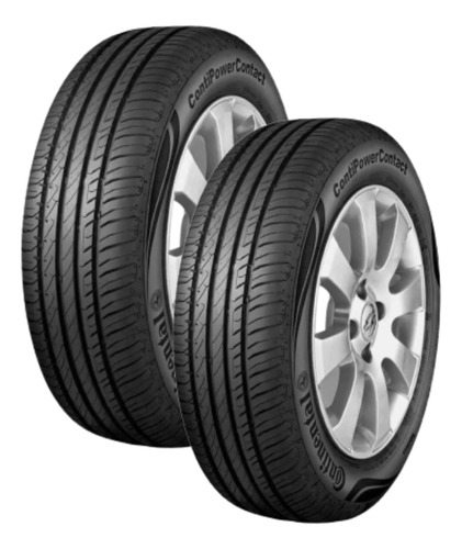 Paquete De 2 Llantas 175/70r14 Continental Powercontact 84t