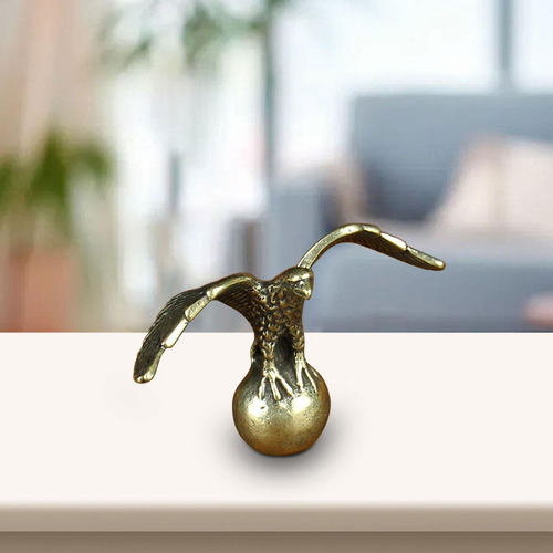 3 Escultura De Águila En Bronce, Adorno Elegante Para Hogar
