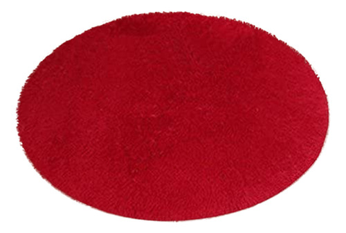 Alfombra Redonda De Felpa, 40 Cm, Suave, Para Baño, Dormitor