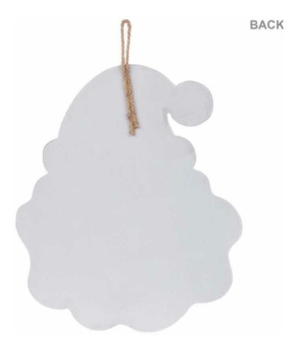 Imagen 2 de 2 de Letrero Madera Santa Claus