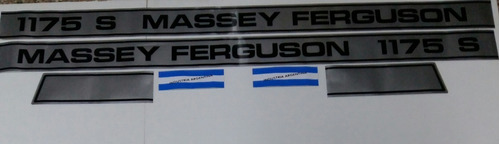 Juego De Calcos Para Tractor Massey Ferguson 1175 S
