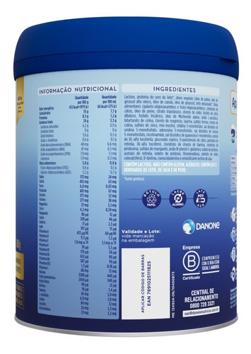 Fórmula Infantil Aptamil 1 Premium 800g Danone