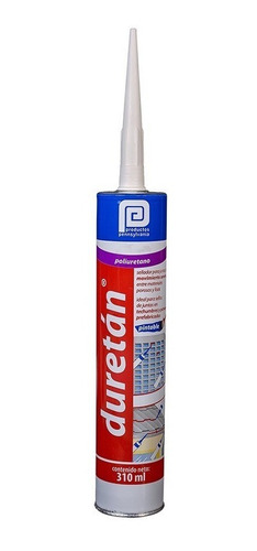 Sellador Pennsylvania Duretan 300 Ml Blanco, Negro, Gris