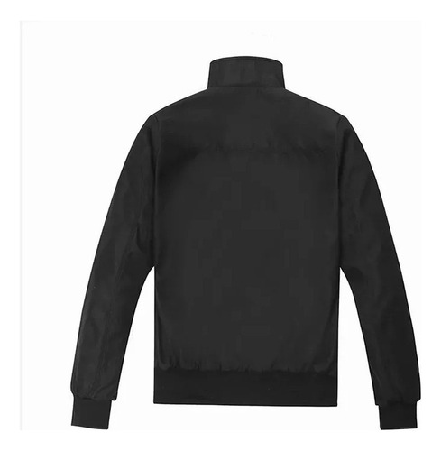 Chamarra Cortavientos Casual Chamarra De Hombre De Color Sól