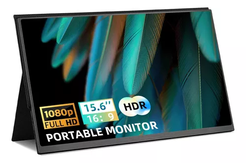 Arzopa Monitor portátil de 15.6 pulgadas IPS HDR 1920X1080 Full HD