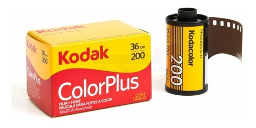 2 Rollos Iso 200 Kodak Color Plus 135 / 36 Exposiciones