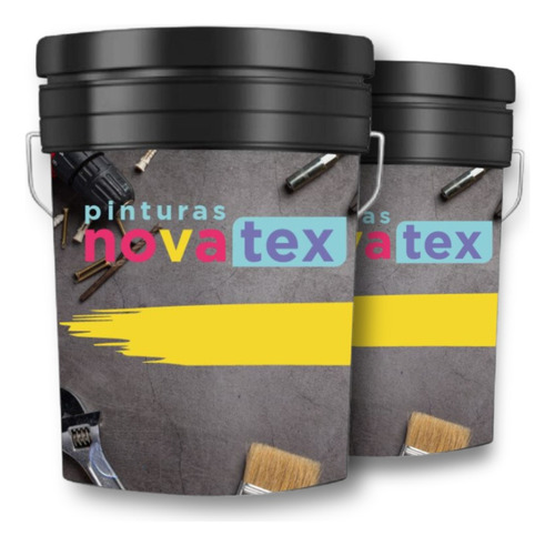 Pintura Látex Interior-exterior Color/18 Lt + 18 Lt/ Novatex