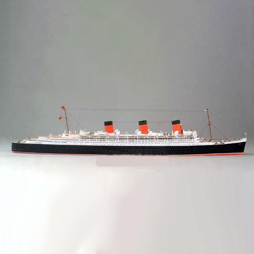 Crucero De Construcción De Rompecabezas 3d Modelo A Escala