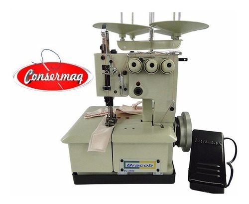 Maquina Costura Galoneira 3 Agulhas + Kit Acessórios