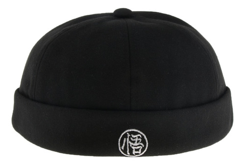 Gorro Docker De Fieltro De Lana Ajustable Para Hombre, Color