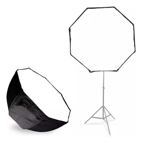 Octabox Softbox 95cm Sombrilla Para Flash Speedlite