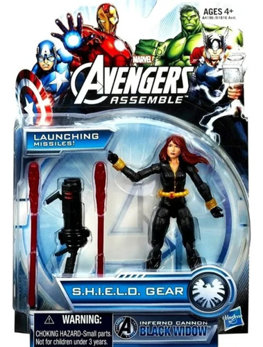 Marvel Black Widow Cañón Vintage Colección+regalocerrado 