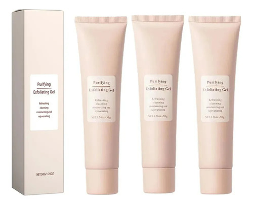 Exfoliante Purificante, Exfoliante Facial 3 Piezas