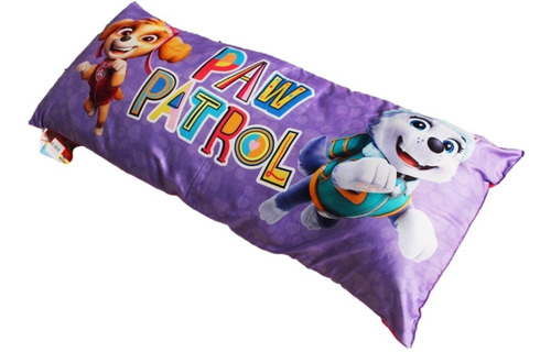 Almohada Paw Patrol Patrulla Canina Jumbo 50x70 2 Vistas