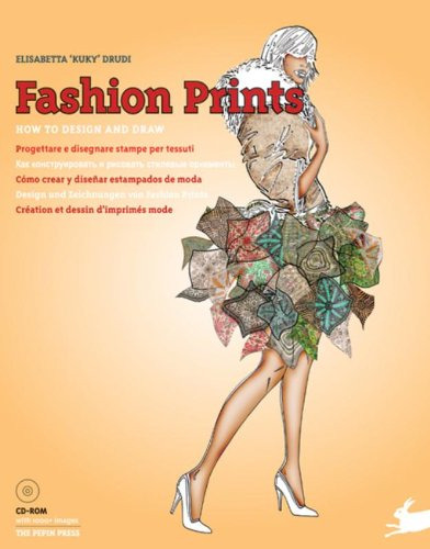 Libro Fashion Prints How To Design And Draw - Drudi Elisabet