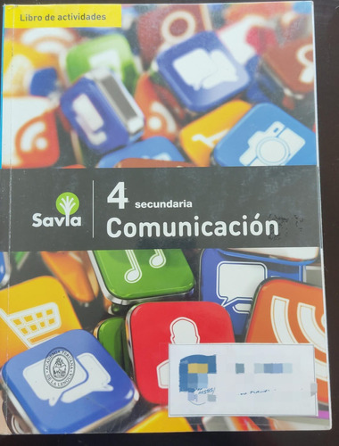 Libro De Actividades Comunicación 4 Secundaria Savia Sm