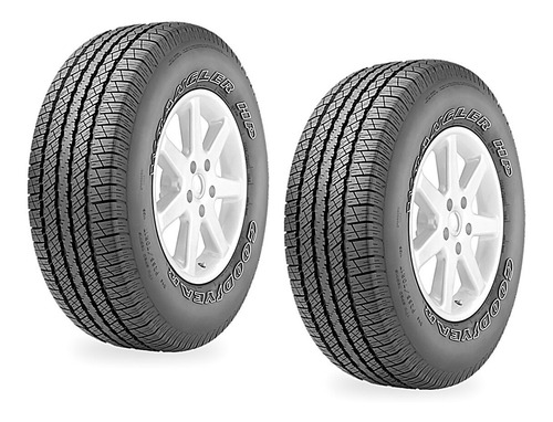 Kit 2 Llantas 255/55r19 111v Goodyear Wrangler hp