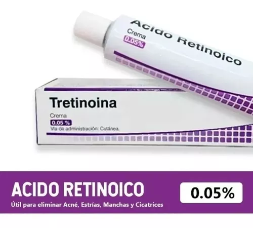 Ácido Retinoico Crema Tetrinoina 0.05% Paño, Arrugas