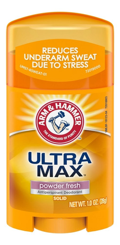 Arm & Hammer Ultra Max Antiperspirante Desodorante 28 G