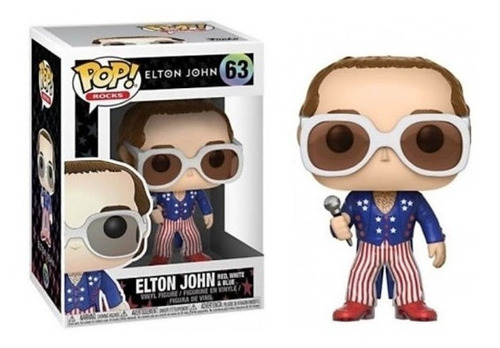 Funko Pop Elton John Elton John 63 Nuevo