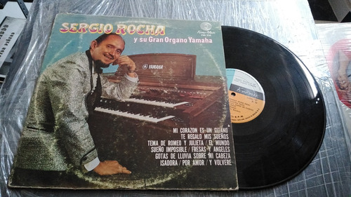 Sergio Rocha Lp Y Su Organo Yamaha 1972 