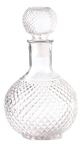 Botella De Whisky De Vidrio Transparent Ball Quick Decanter