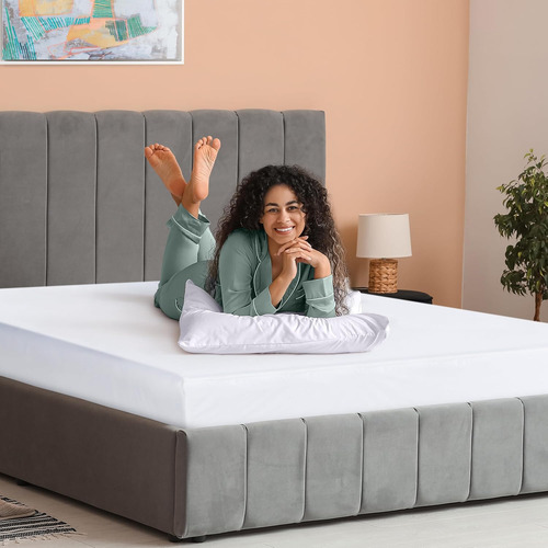 Protector De Colchón Impermeable De 5 Lados Utopia Bedding Q
