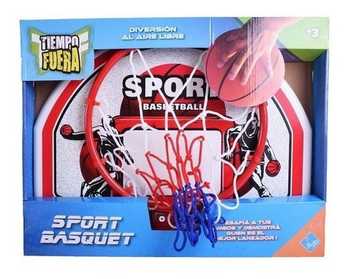 Aro De Basquet Plegable C/red Pelota El Duende Azul Jeg 7407