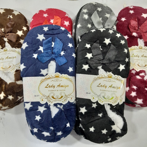 Pantuflas Babuchas Cerradas Para Dama / Niña X2 