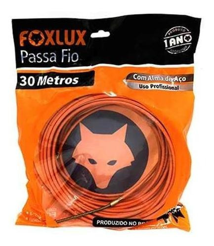 Cinta Pasa Cable Polipropileno C/alma De Acero Foxlux 30 Mts